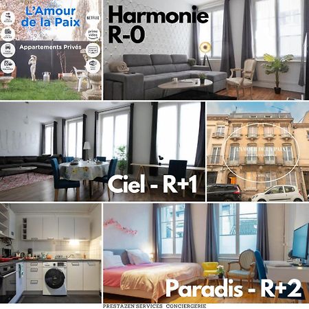 L'Amour De La Paix - Centre-Ville - Jardin - Proche Gare - Tv65"Primevideo - Ambiance Tres Chaleureuse - Parking Gratuit Sous-Video Surveillance Proche - Gere Par Presta-Zen'Services Verdun-sur-Meuse Luaran gambar