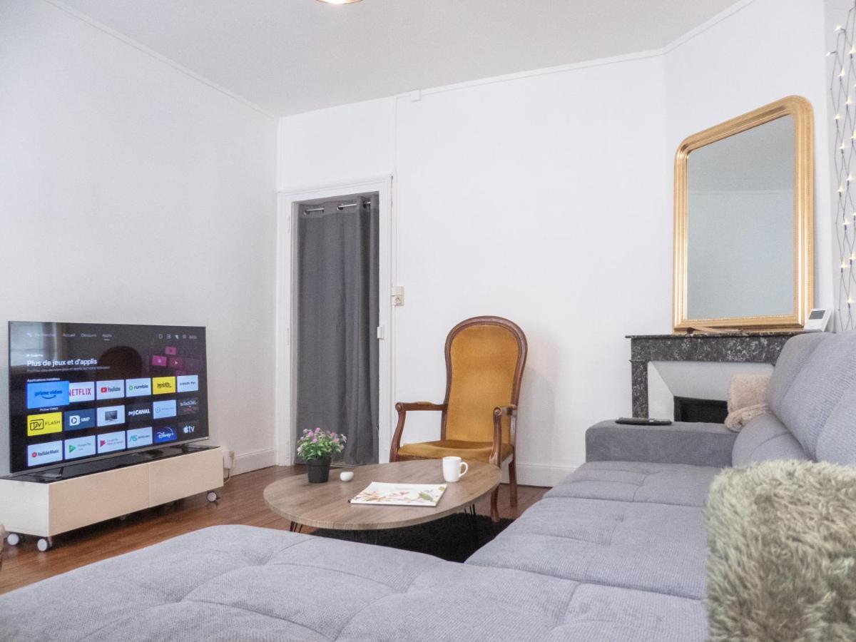 L'Amour De La Paix - Centre-Ville - Jardin - Proche Gare - Tv65"Primevideo - Ambiance Tres Chaleureuse - Parking Gratuit Sous-Video Surveillance Proche - Gere Par Presta-Zen'Services Verdun-sur-Meuse Luaran gambar