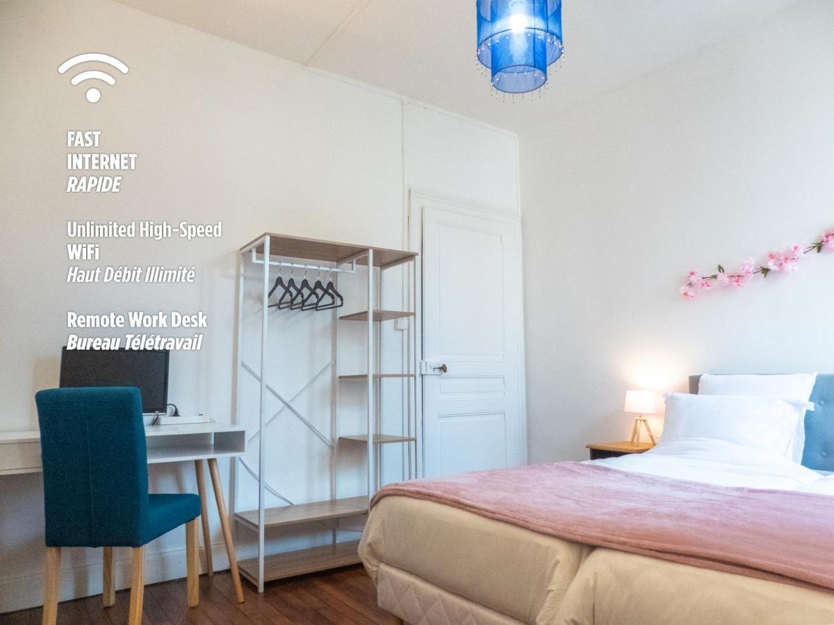 L'Amour De La Paix - Centre-Ville - Jardin - Proche Gare - Tv65"Primevideo - Ambiance Tres Chaleureuse - Parking Gratuit Sous-Video Surveillance Proche - Gere Par Presta-Zen'Services Verdun-sur-Meuse Luaran gambar